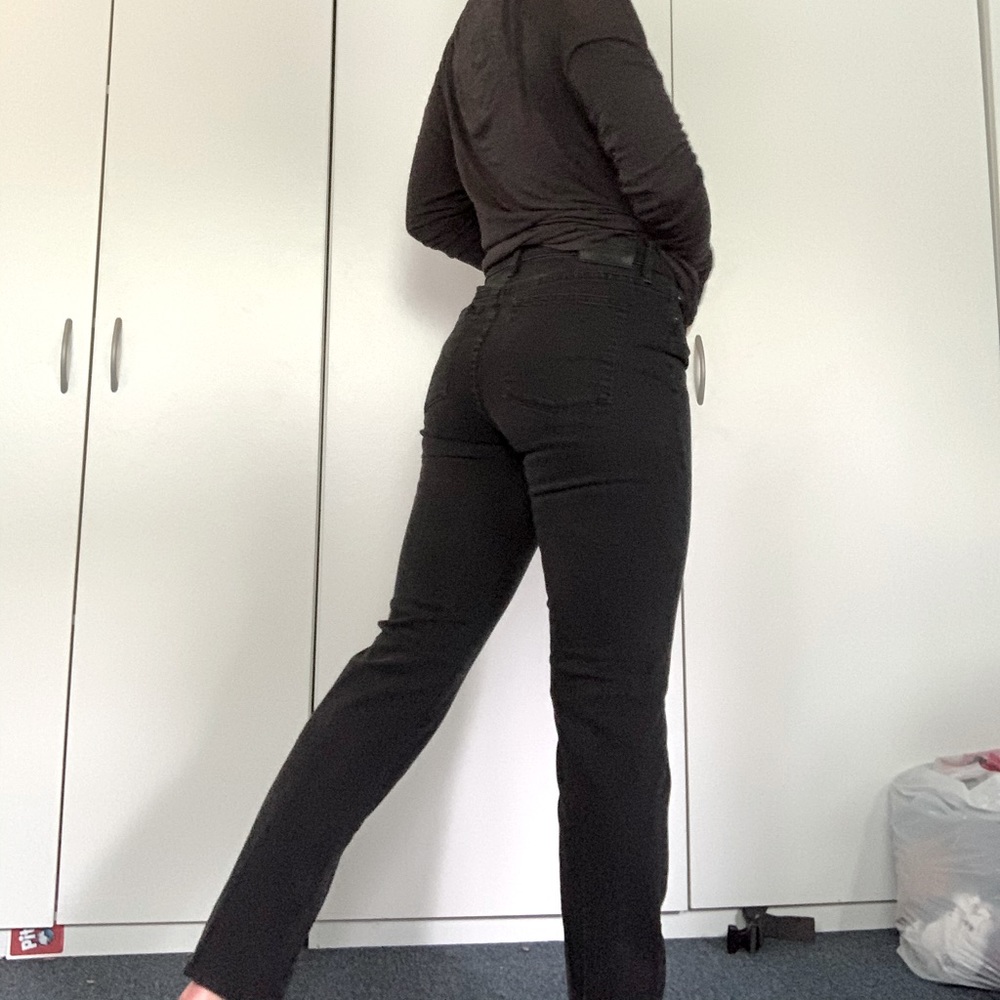 LRL black slim jeans